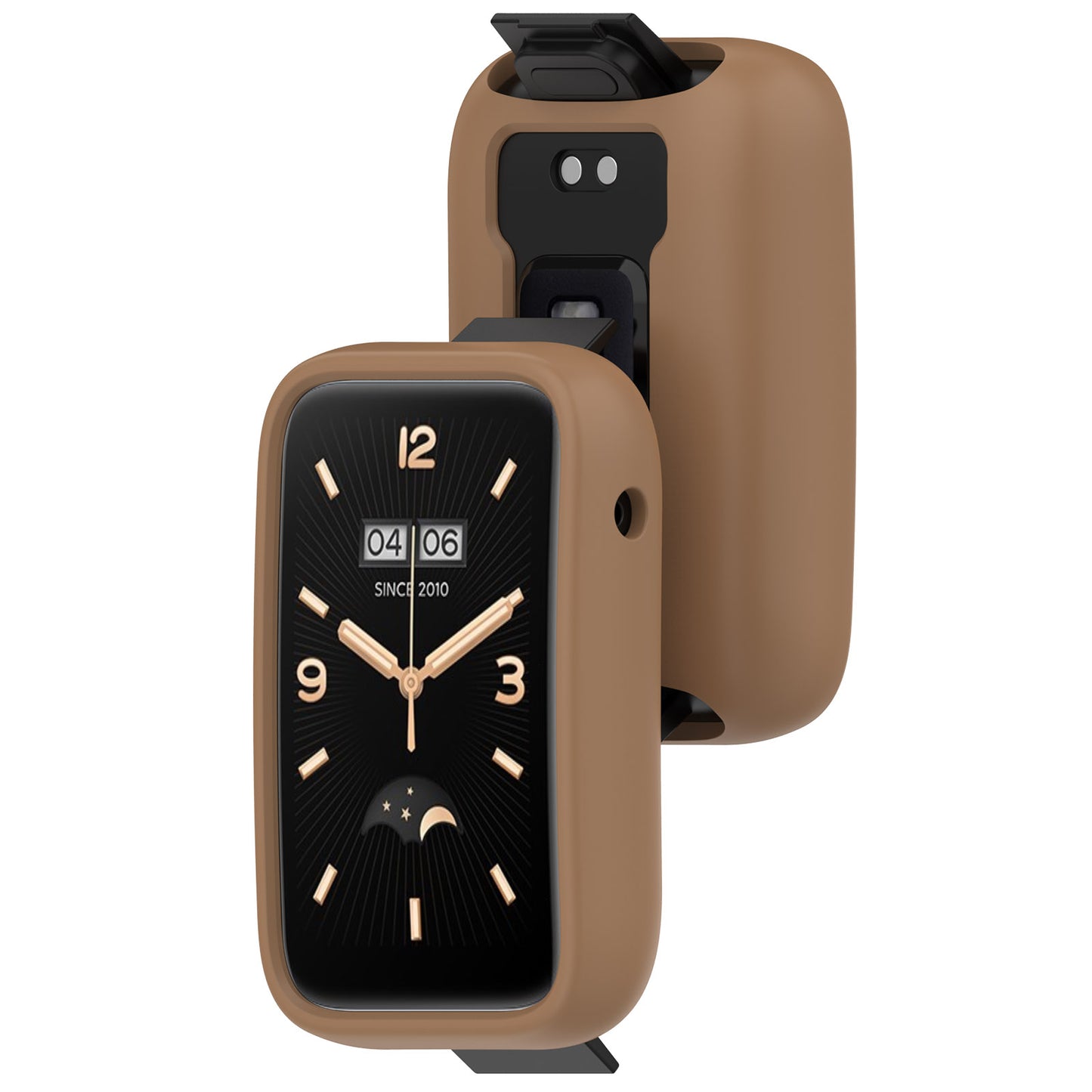 For Xiaomi Mi Band 7 Pro Silicone Case Smart Watch Protective Cover Half Hollow Watch Case