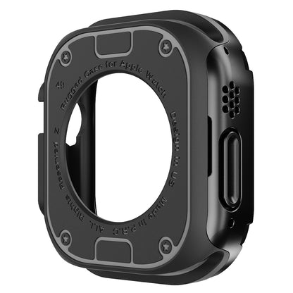 Watch Case for Apple Watch Series 9 / 8 7 41mm / 6 5 4 SE (2022) SE 40mm TPU+PC Shockproof Frame Cover