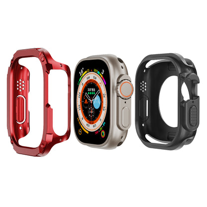 For Apple Watch Ultra 2 49mm / Ultra 49mm Watch Case PC+TPU Anti-Scratch Protective Cover