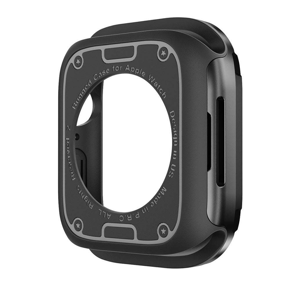 For Apple Watch Series 6 5 4 SE SE (2022) 44mm / 9 / 8 / 7 45mm Watch Case TPU+PC Anti-drop Cover