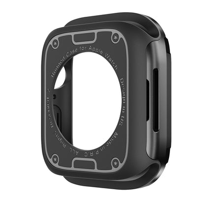 For Apple Watch Series 6 5 4 SE SE (2022) 44mm / 9 / 8 / 7 45mm Watch Case TPU+PC Anti-drop Cover