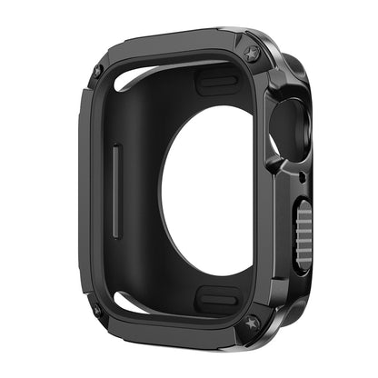 For Apple Watch Series 6 5 4 SE SE (2022) 44mm / 9 / 8 / 7 45mm Watch Case TPU+PC Anti-drop Cover