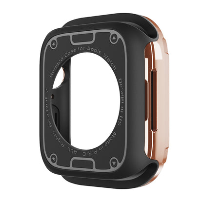 For Apple Watch Series 6 5 4 SE SE (2022) 44mm / 9 / 8 / 7 45mm Watch Case TPU+PC Anti-drop Cover