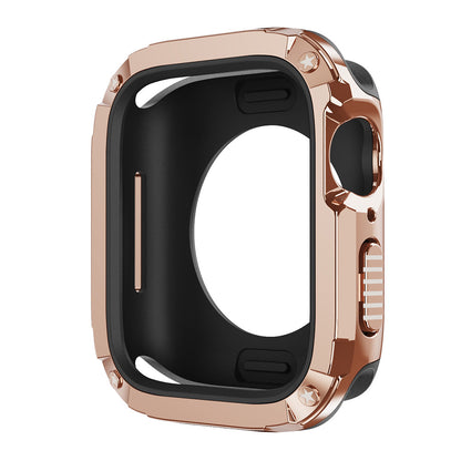 For Apple Watch Series 6 5 4 SE SE (2022) 44mm / 9 / 8 / 7 45mm Watch Case TPU+PC Anti-drop Cover