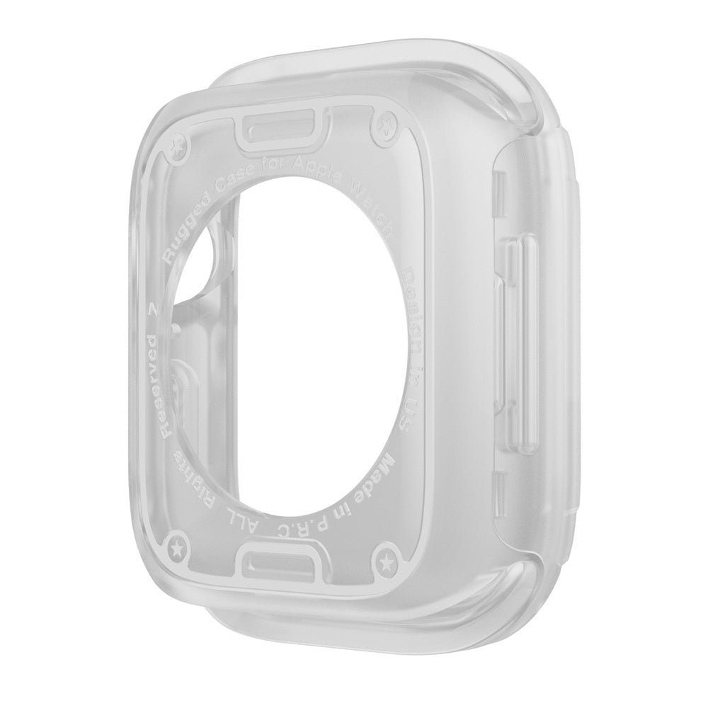 For Apple Watch Series 6 5 4 SE SE (2022) 44mm / 9 / 8 / 7 45mm Watch Case TPU+PC Anti-drop Cover