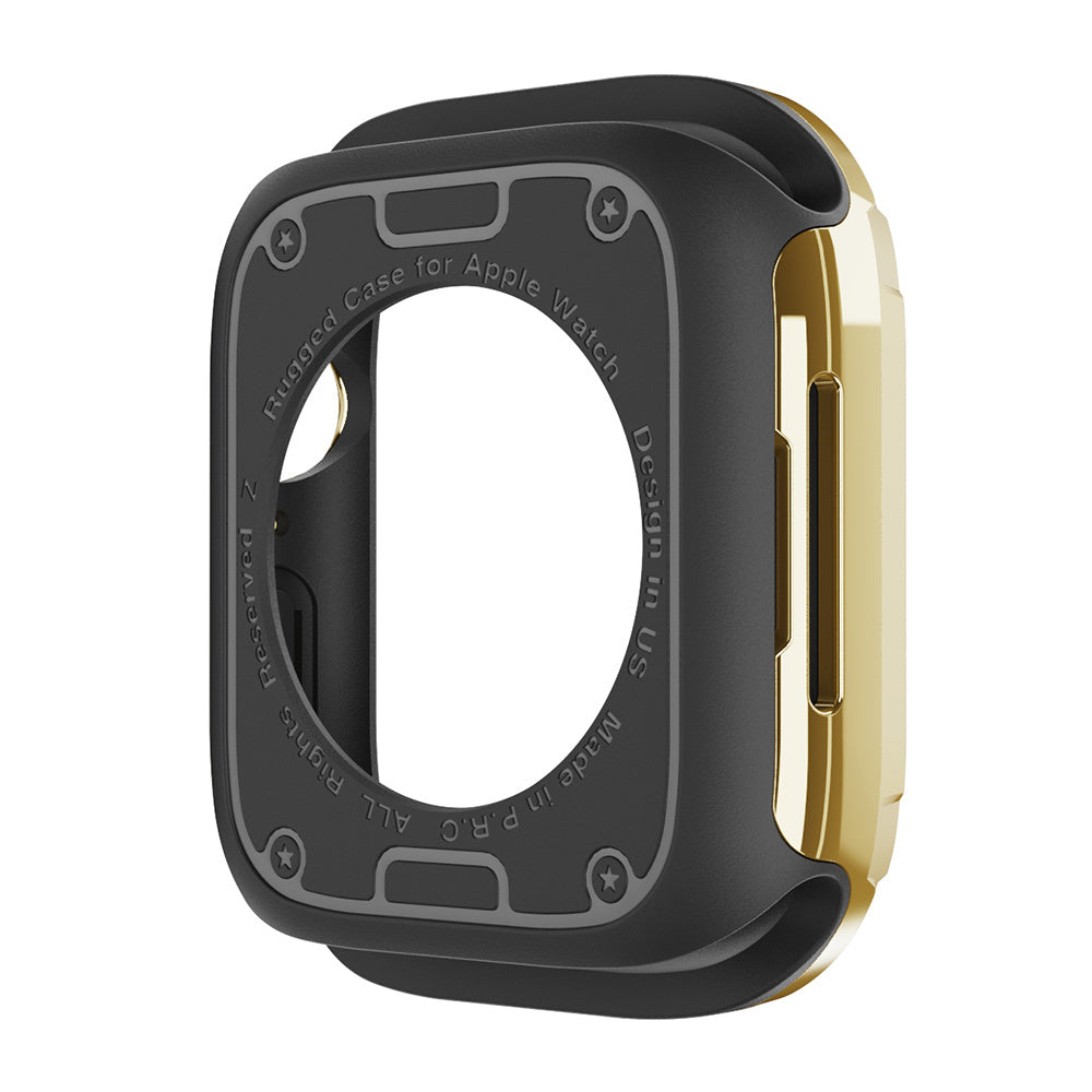 For Apple Watch Series 6 5 4 SE SE (2022) 44mm / 9 / 8 / 7 45mm Watch Case TPU+PC Anti-drop Cover