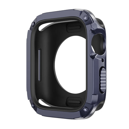 For Apple Watch Series 6 5 4 SE SE (2022) 44mm / 9 / 8 / 7 45mm Watch Case TPU+PC Anti-drop Cover