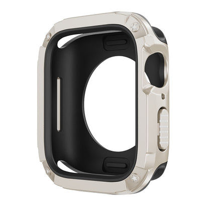 For Apple Watch Series 6 5 4 SE SE (2022) 44mm / 9 / 8 / 7 45mm Watch Case TPU+PC Anti-drop Cover