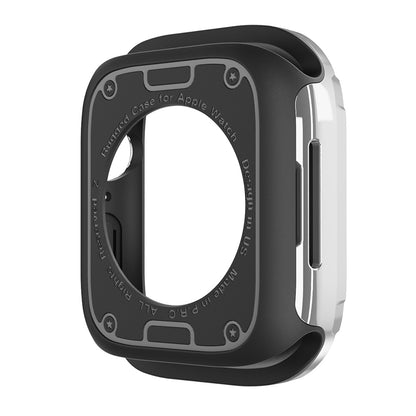 For Apple Watch Series 6 5 4 SE SE (2022) 44mm / 9 / 8 / 7 45mm Watch Case TPU+PC Anti-drop Cover