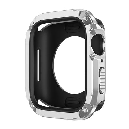 For Apple Watch Series 6 5 4 SE SE (2022) 44mm / 9 / 8 / 7 45mm Watch Case TPU+PC Anti-drop Cover