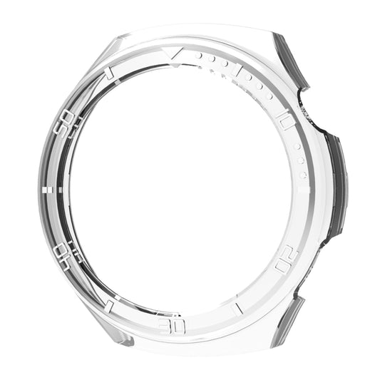 For Huawei Watch 4 Anti-collision Watch Case PC Hollow Protective Frame with Scale