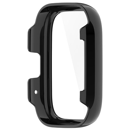 For Xiaomi Redmi Watch 3 Lite / Watch 3 Active Overall PC Case with Tempered Glass Film Ultra-Thin Watch Guard Cover