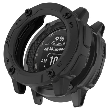 Anti-Fall TPU Hollow Cover for Garmin Instinct 2X Quick Release Sports Watch Case Cover