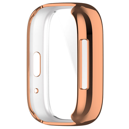 For Xiaomi Redmi Watch 3 Lite / Watch 3 Active Electroplated TPU Watch Case Scratch Proof Full Coverage Cover