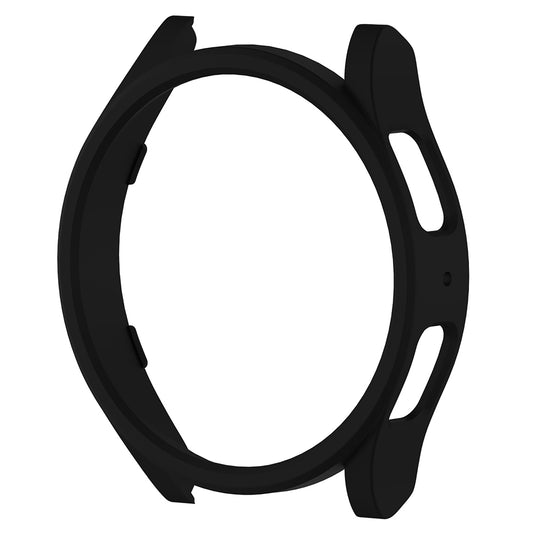 For Samsung Galaxy Watch6 44mm Hard PC Frame Ultra-Thin Rubberized Watch Case Cover