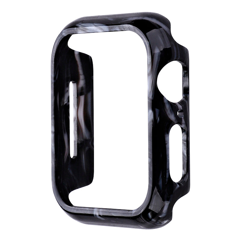 For Apple Watch Series 4 / 5 / 6 / SE / SE (2022) 40mm Patterned Resin Watch Case Anti-Drop Sports Watch Case Cover