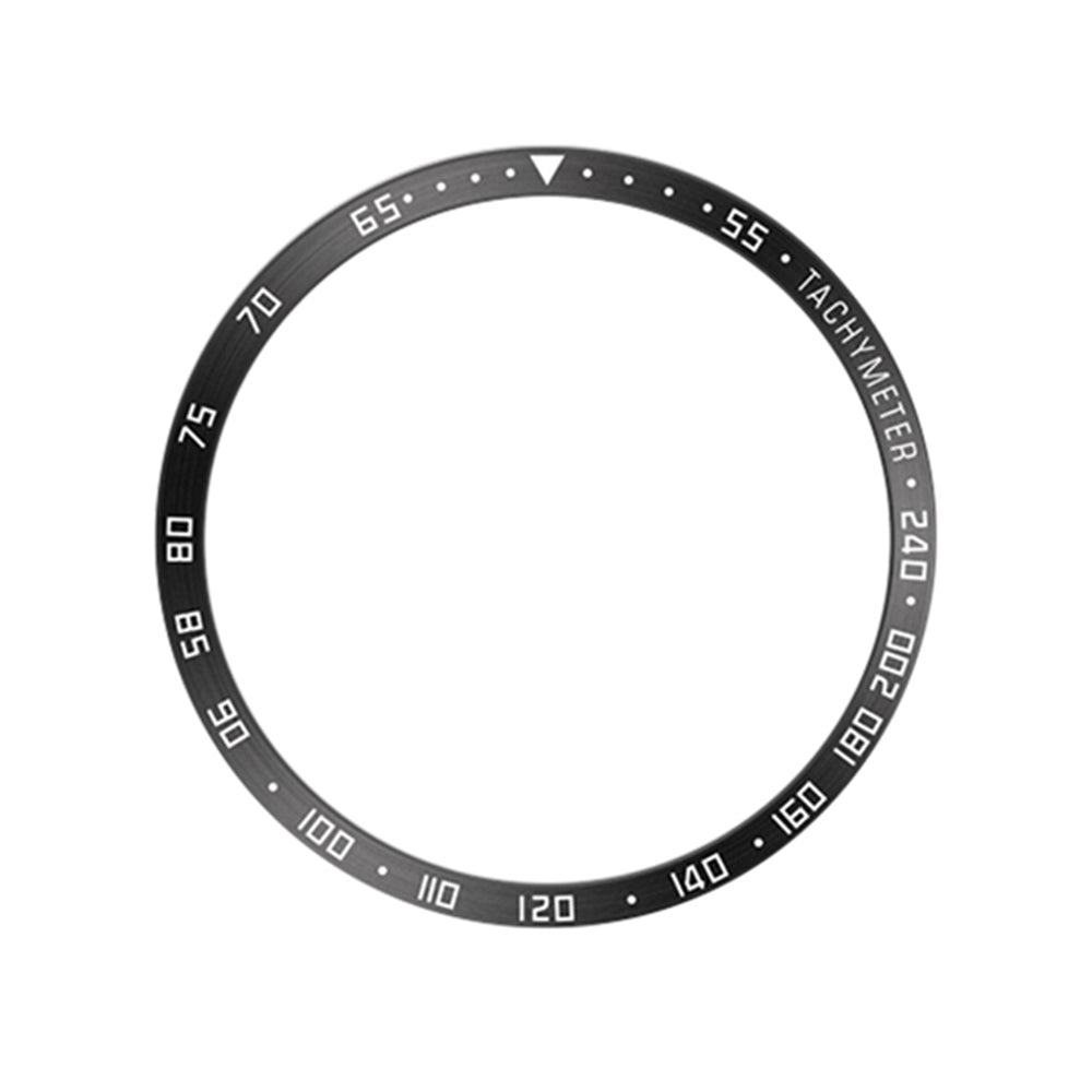 For Samsung Galaxy Watch6 Classic 43mm Watch Bezel Stainless Steel Adhesive Insert Protective Ring (Type E)