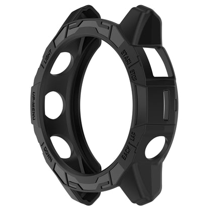 For Garmin Fenix 7 Pro / Fenix 7 / Epix Pro 47mm Anti-collision TPU Watch Case Hollow Protective Frame