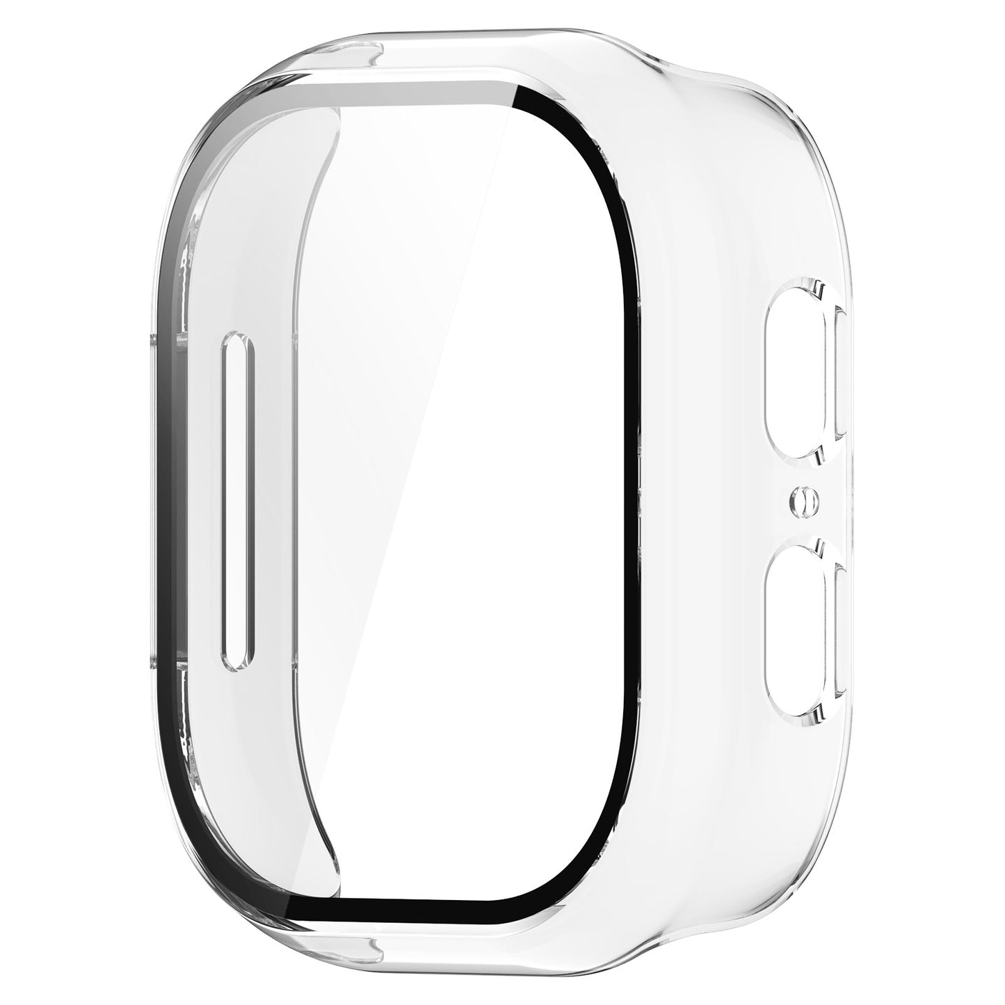 For Verizon GizmoWatch 2 Hard PC Protective Frame Watch Case with Built-in Tempered Glass Film