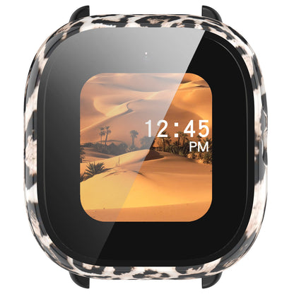 For Verizon GizmoWatch Disney Edition Stylish PC Anti-collision Watch Case with Built-in Tempered Glass Film