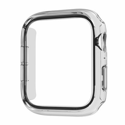 Watch Case for Apple Watch Series 4 / 5 / 6 / SE / SE (2022) 44mm , IP68 Waterproof Hard PC Cover with Tempered Glass Film