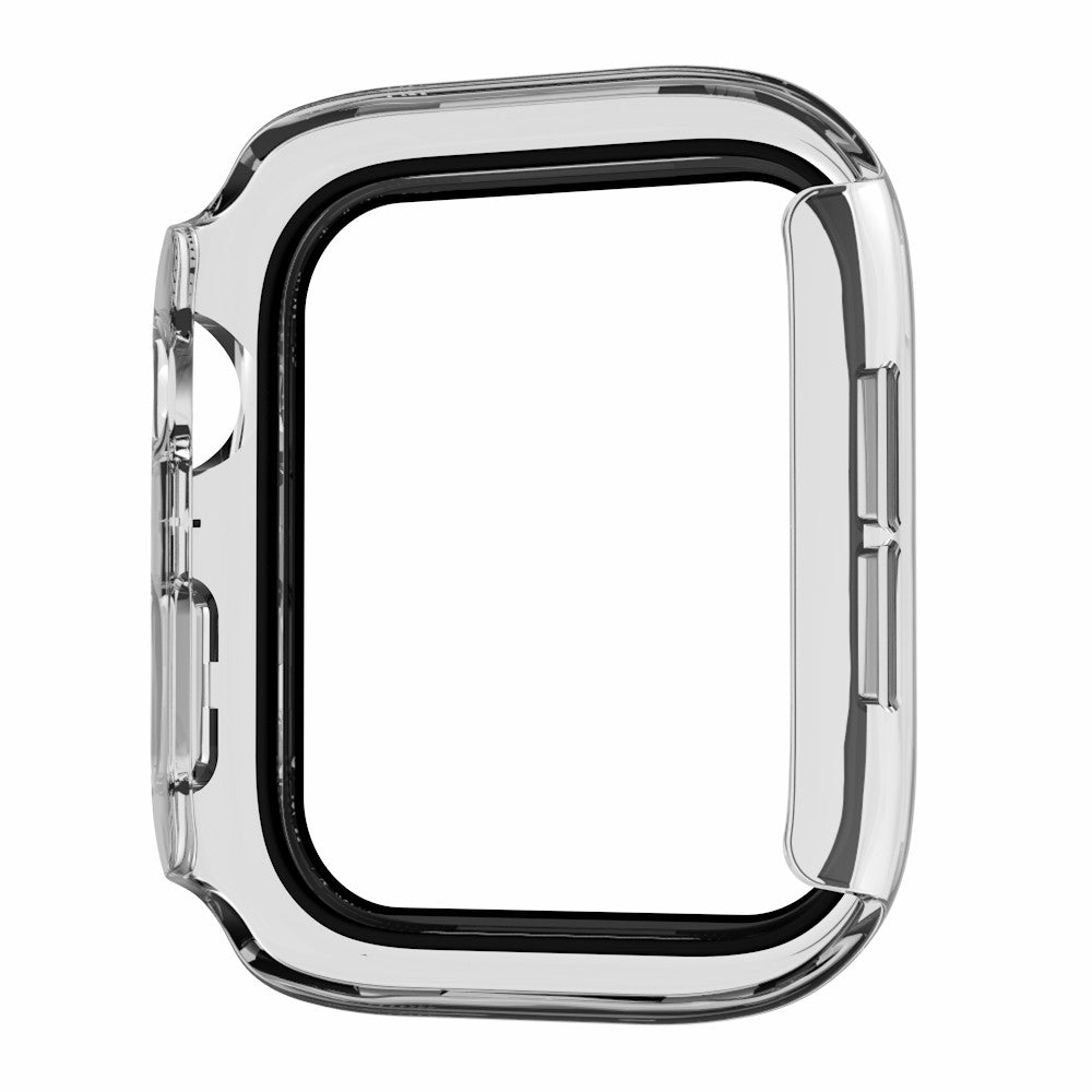 Watch Case for Apple Watch Series 4 / 5 / 6 / SE / SE (2022) 44mm , IP68 Waterproof Hard PC Cover with Tempered Glass Film