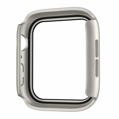 Watch Case for Apple Watch Series 4 / 5 / 6 / SE / SE (2022) 44mm , IP68 Waterproof Hard PC Cover with Tempered Glass Film