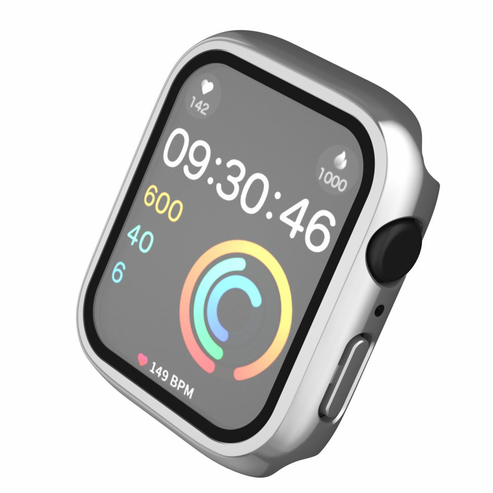 Watch Case for Apple Watch Series 4 / 5 / 6 / SE / SE (2022) 44mm , IP68 Waterproof Hard PC Cover with Tempered Glass Film