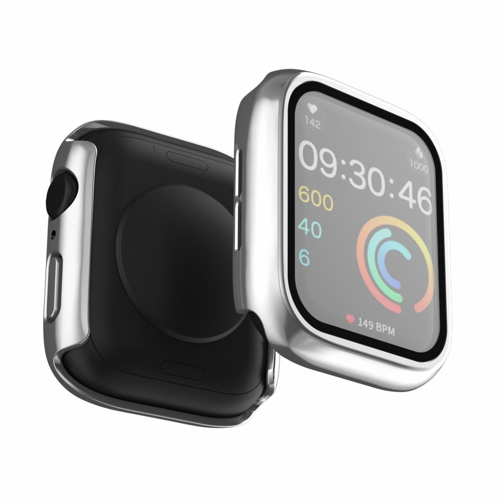 Watch Case for Apple Watch Series 4 / 5 / 6 / SE / SE (2022) 44mm , IP68 Waterproof Hard PC Cover with Tempered Glass Film