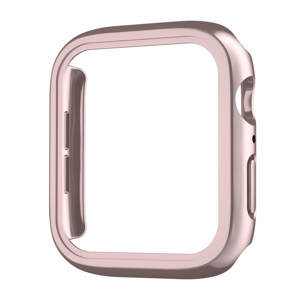 For Apple Watch Series 4 / 5 / 6 / SE / SE (2022) 40mm IP68 Waterproof Watch Case PC Frame Cover with Tempered Glass Film