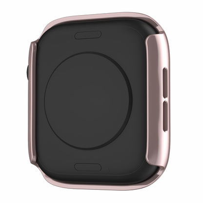 For Apple Watch Series 4 / 5 / 6 / SE / SE (2022) 40mm IP68 Waterproof Watch Case PC Frame Cover with Tempered Glass Film