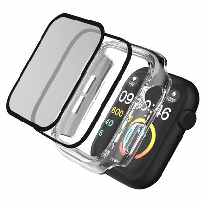 For Apple Watch Series 4 / 5 / 6 / SE / SE (2022) 40mm IP68 Waterproof Watch Case PC Frame Cover with Tempered Glass Film