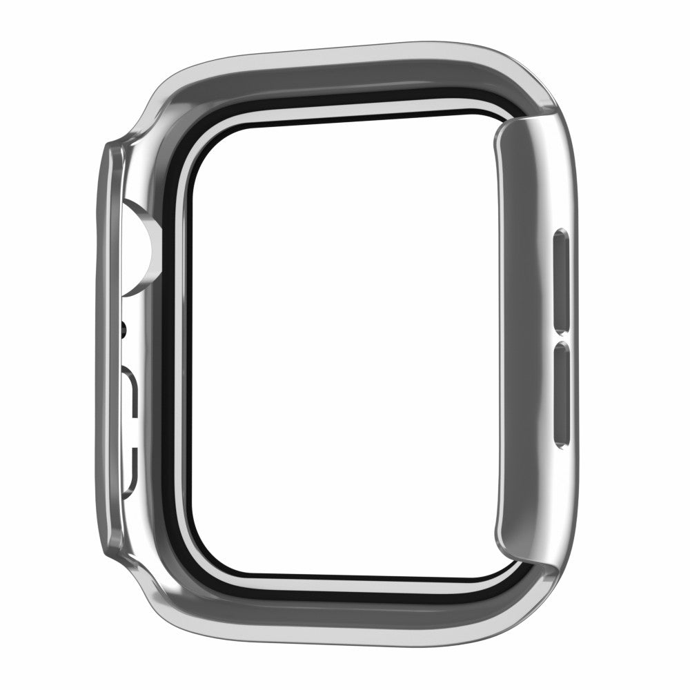 For Apple Watch Series 4 / 5 / 6 / SE / SE (2022) 40mm IP68 Waterproof Watch Case PC Frame Cover with Tempered Glass Film