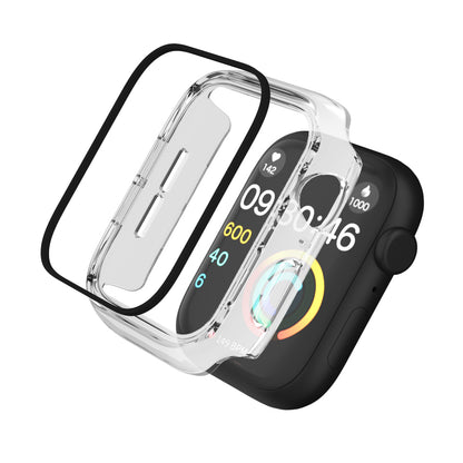 IP68 Waterproof Watch Case for Apple Watch Series 9 / 8 / 7 41mm , Tempered Glass Screen Protector PC Watch Cover