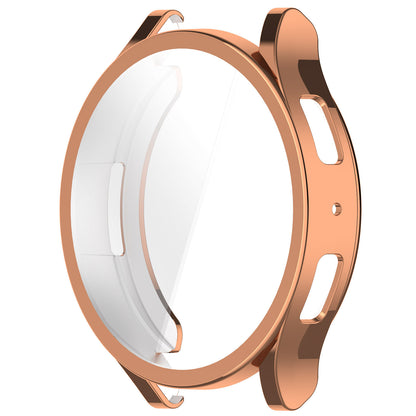 For Samsung Galaxy Watch6 44mm Soft TPU Electroplated Case All-Around Protective Watch Cover