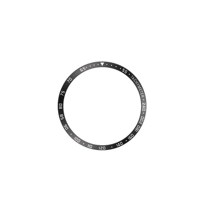 Type E Bezel Styling for Samsung Galaxy Watch6 40mm , Stainless Steel Adhesive Frame Protector Ring