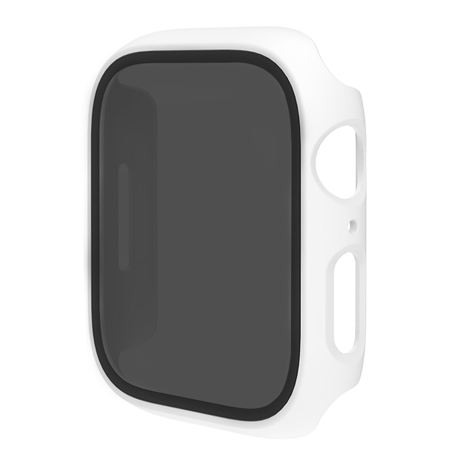 Anti-Scratch Hard PC Case for Apple Watch Series 9 / 8 / 7 41mm Integrate Protective Case with Anti-Spy Tempered Glass Screen Protector