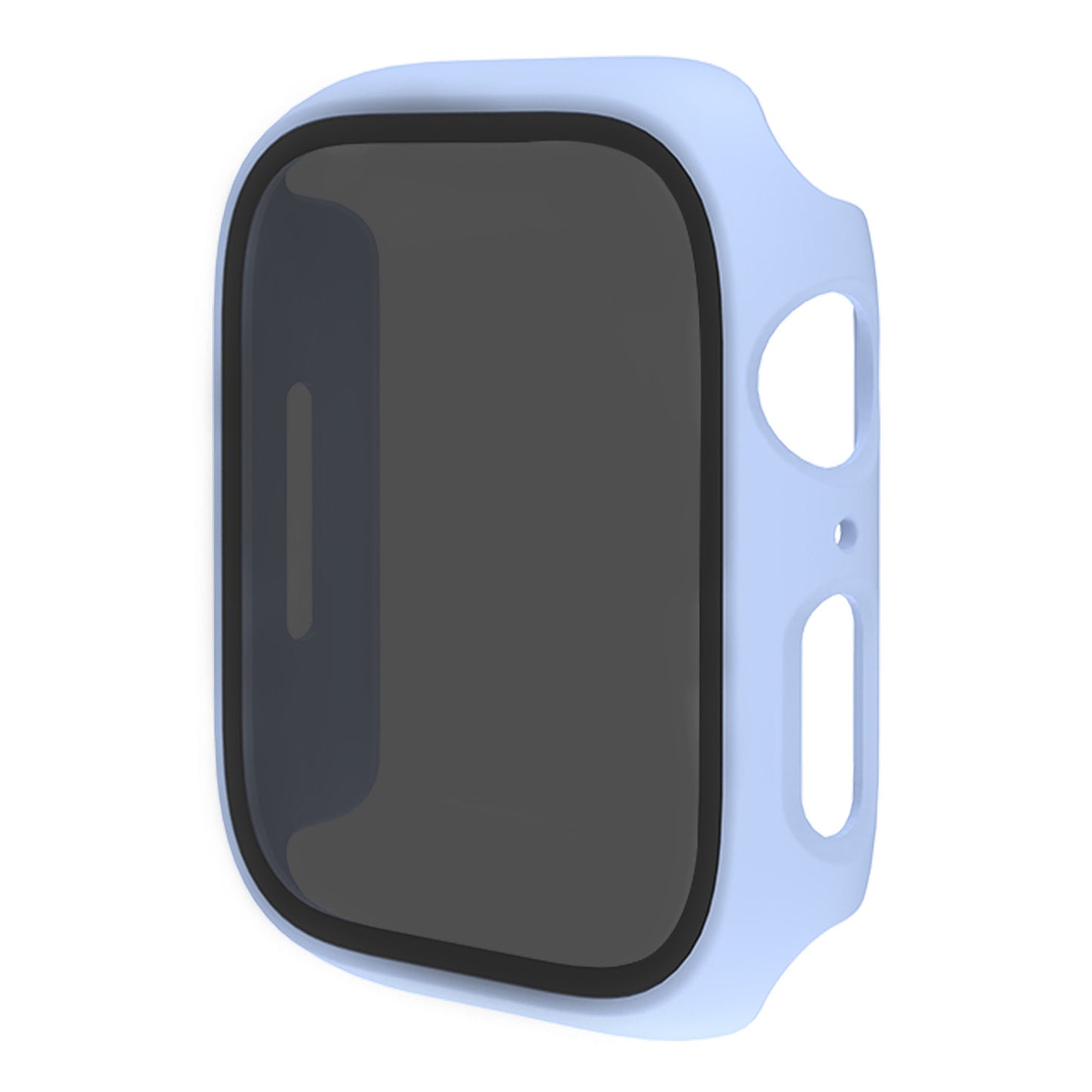 Anti-Scratch Hard PC Case for Apple Watch Series 9 / 8 / 7 41mm Integrate Protective Case with Anti-Spy Tempered Glass Screen Protector