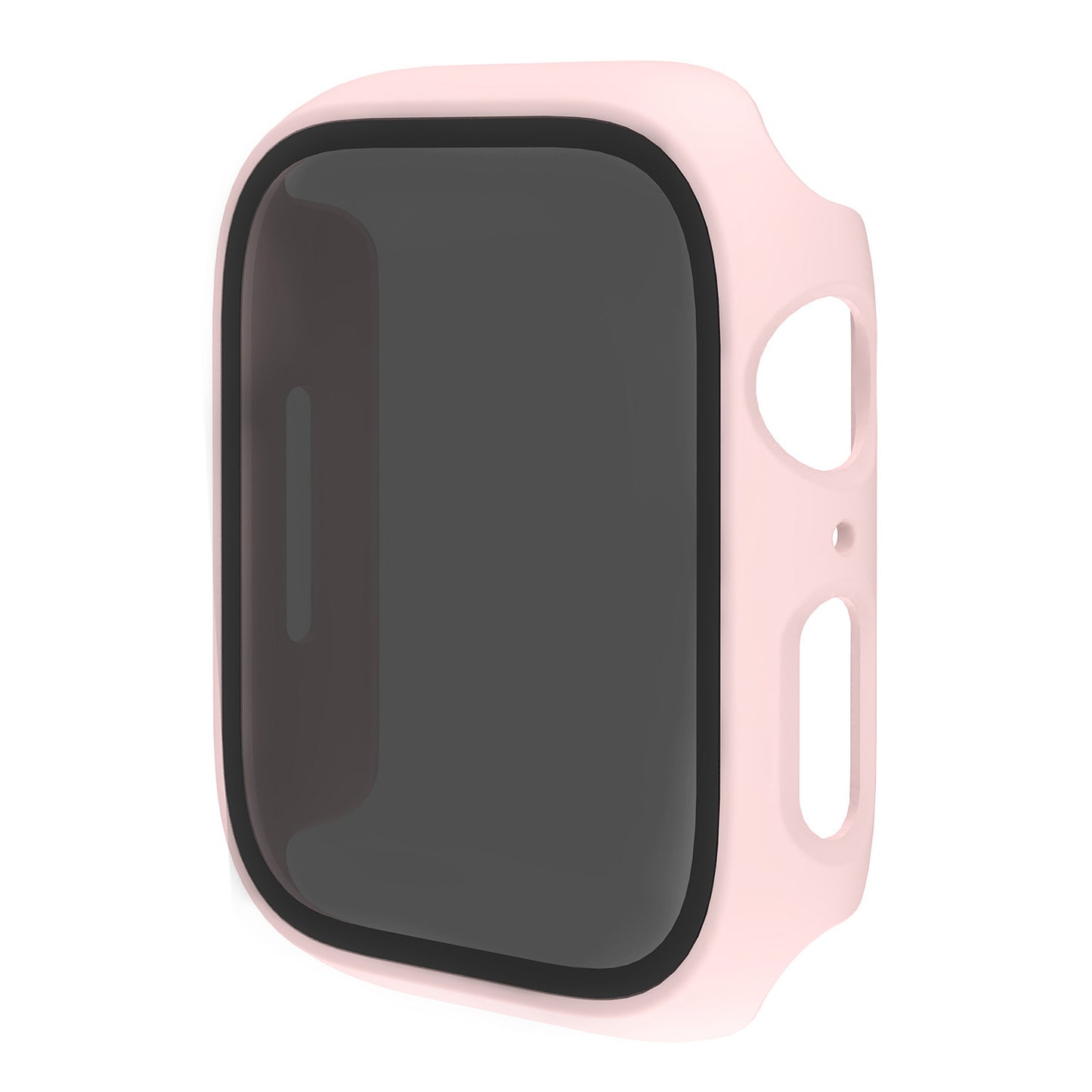 Anti-Scratch Hard PC Case for Apple Watch Series 9 / 8 / 7 41mm Integrate Protective Case with Anti-Spy Tempered Glass Screen Protector