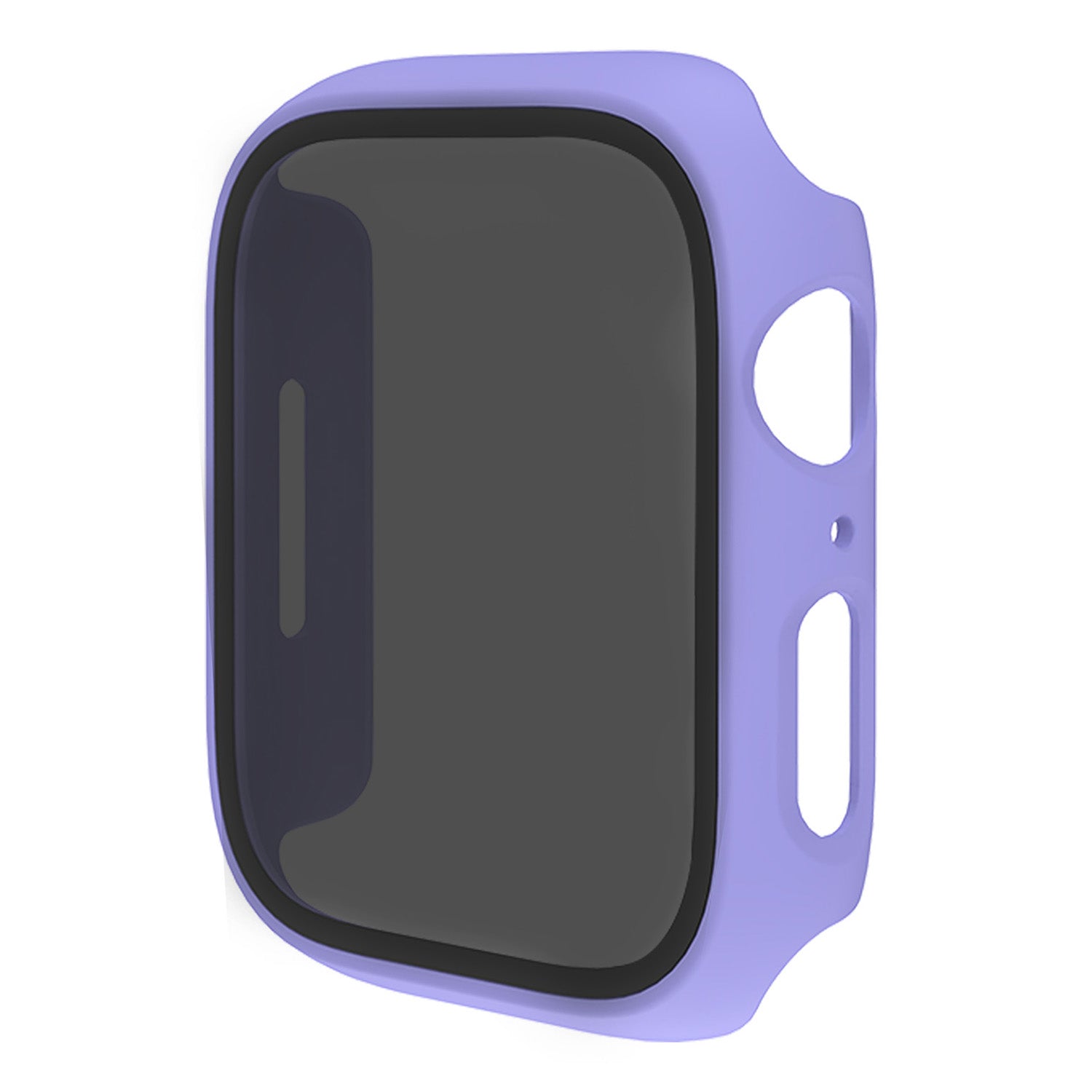 For Apple Watch Series 9 / 8 / 7 45mm Anti-Drop Case Integrate Hard PC Case Cover with Anti-Peep Tempered Glass Screen Protector