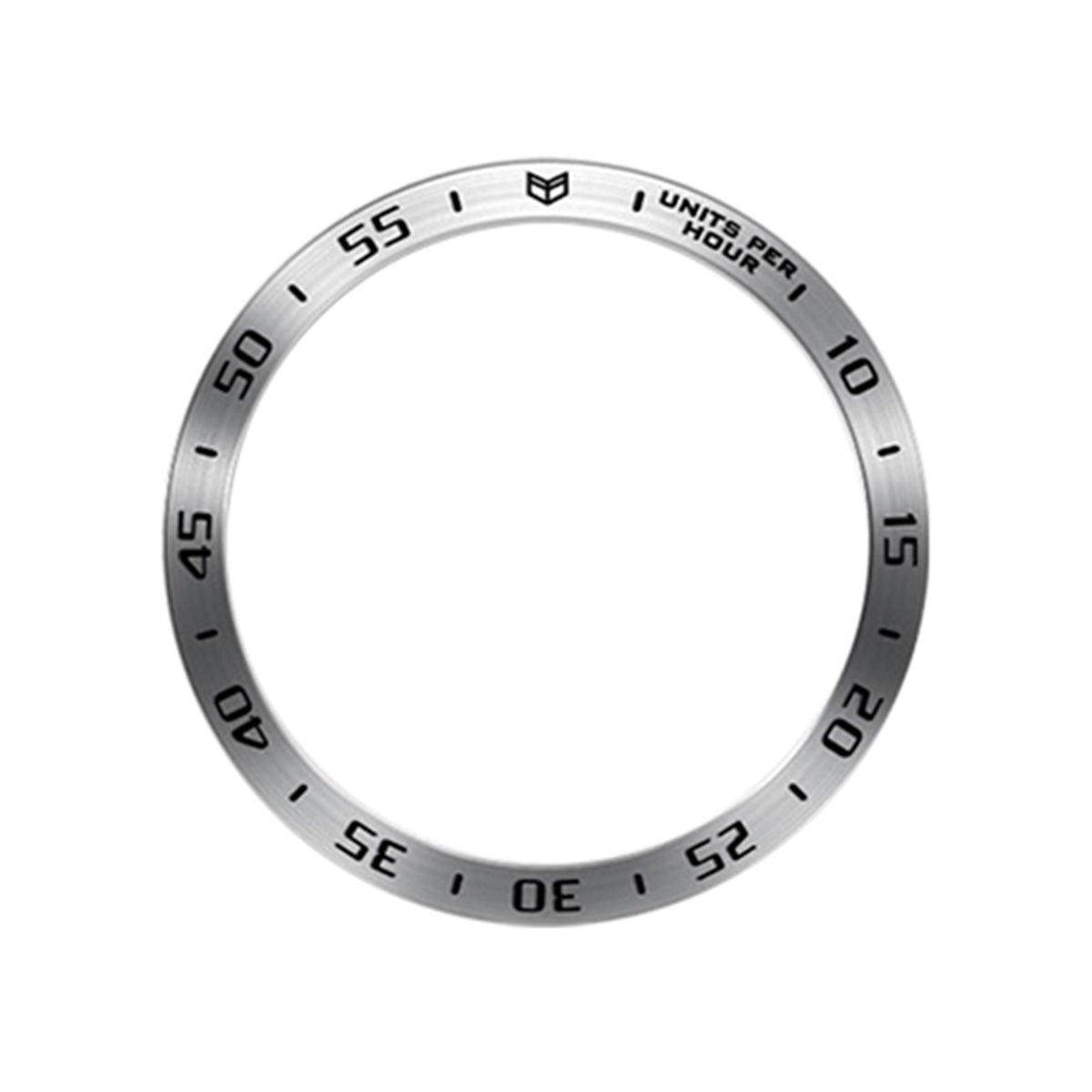 Type A Watch Bezel Ring for Galaxy Watch6 Classic 43mm , Metal Stylish Frame Loop Adhesive Cover with Dial Plate