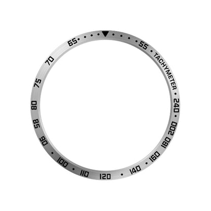 Type E Speed Scale Bezel Styling for Samsung Galaxy Watch6 Classic 47mm , Metal Bezel Ring Adhesive Cover