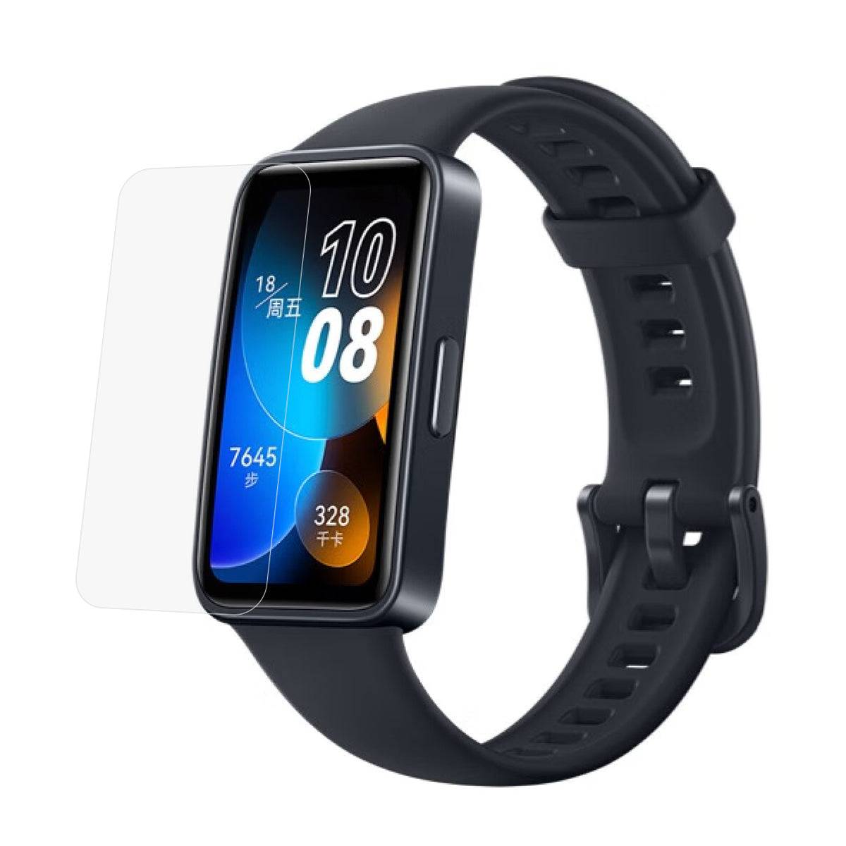 For Huawei Band 8 Soft TPU Screen Protector Scratch-Resistant Smart Watch HD Clear Film