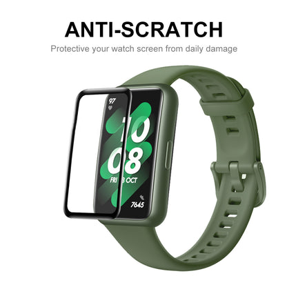 ENKAY HAT PRINCE for Huawei Band 8 3D Curved Watch Full Screen Protector Soft PC Edge+PMMA HD Clear Film