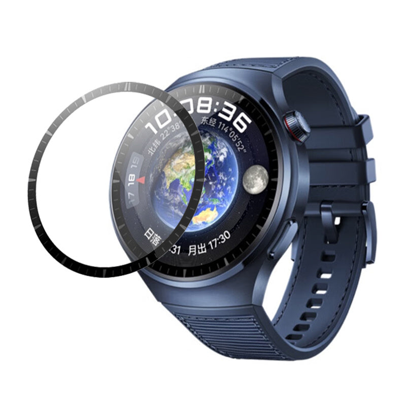 RURIHAI For Huawei Watch 4 Pro Screen Protector PMMA 3D Curved Full Glue Watch Screen Film