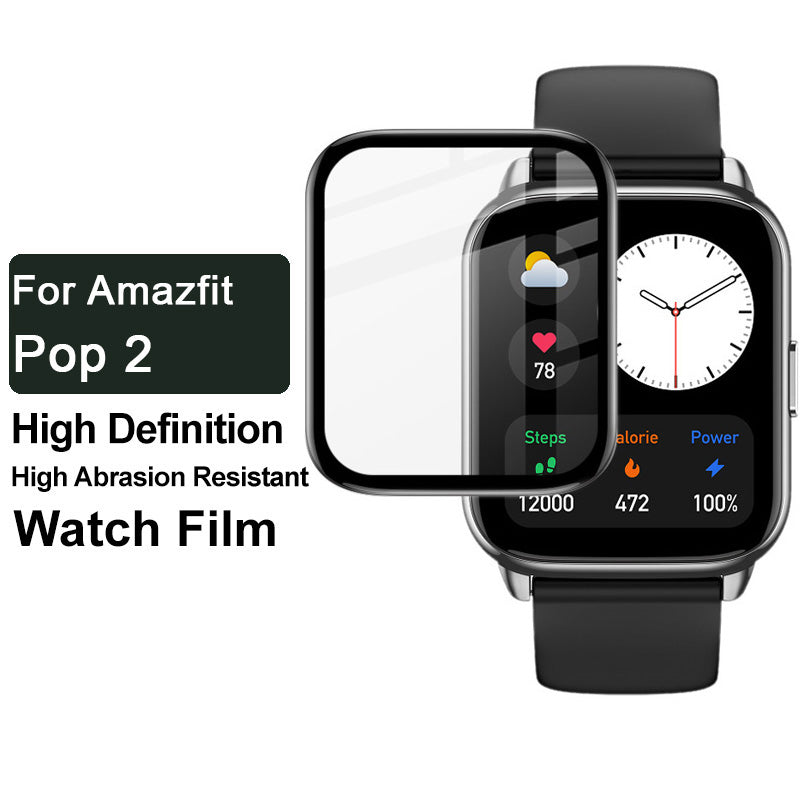 IMAK For Huami Amazfit Pop 2 Watch Screen Protector Organic Glass PMMA Screen Film Guard