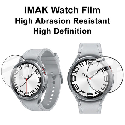 IMAK For Samsung Galaxy Watch6 Classic 47mm (Bluetooth Version) Screen Protector Soft PMMA Watch Film