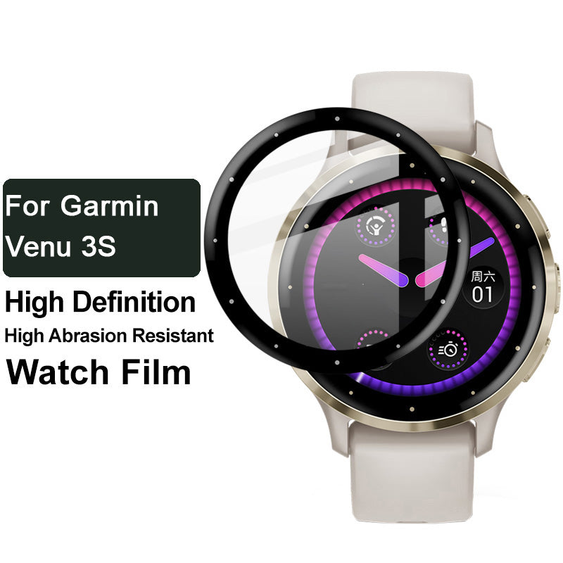 IMAK Screen Protector for Garmin Venu 3S , Ultra Thin HD Clear PMMA Watch Film