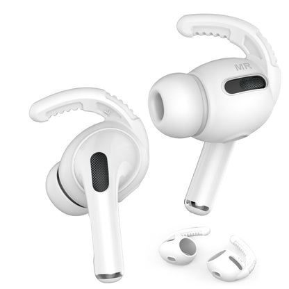 AHASTYLE PT-100 Silicone Ear Cover for Apple AirPods Pro Anti-Skid Ear Hooks 1 Pair Anti-Lost Ear Tips