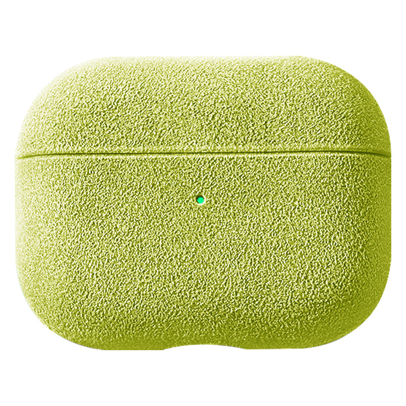 Shockproof Case for Apple AirPods Pro Suede Leather Case Bluetooth Headset Cover